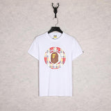 Bathing Ape T Shirt Summer Ape Head Shark Daily Casual Short Sleeve T-shirt