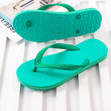 Flip Flops Flip Flops Men's Non-Slip Deodorant Rubber Wear-Resistant Beach Summer Household Sandals