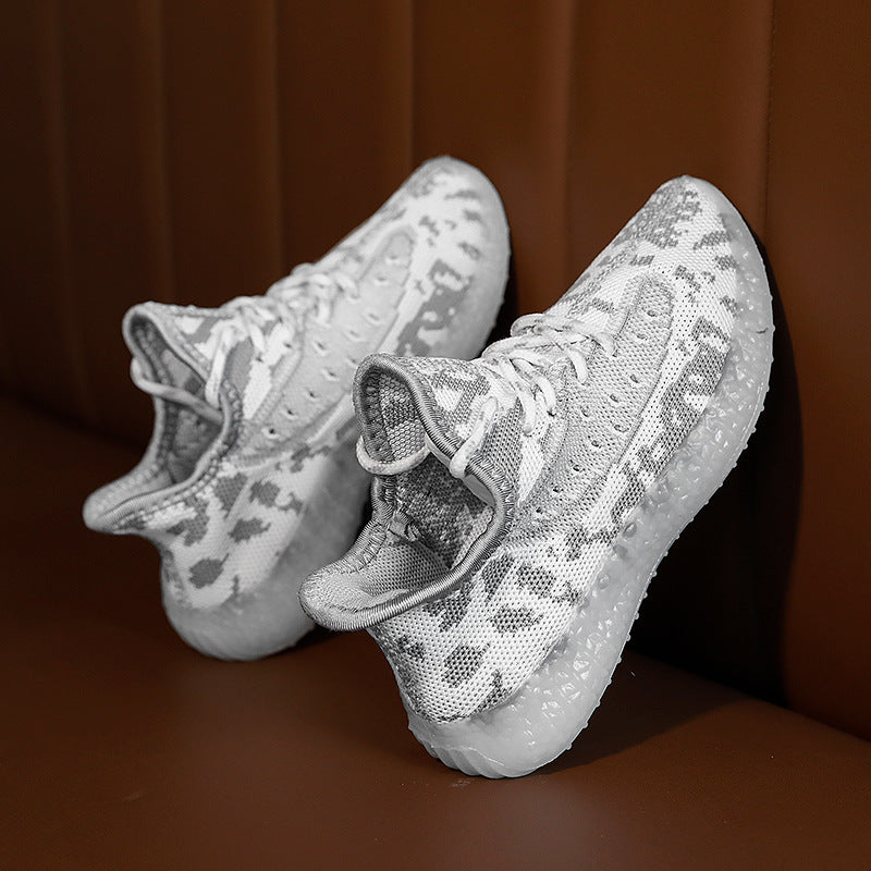 designer Sneaker Shoes Spring Fashion Boys and Girls Shoes Breathable Casual Medium and Large Children's Sneakers