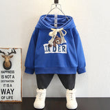 Toddler Boys Sweater Boy's Hoody Hooded Autumn Clothing