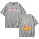 BTS Proof T Shirt Summer round Neck Short Sleeves