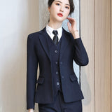 Interview Suit Women Suit Women's Autumn and Winter Work Clothes