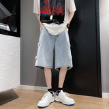 Men Denim Shorts Men's Summer