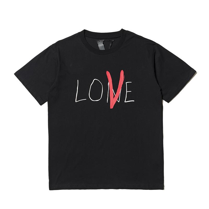 Vlone T Shirt Printed Cotton Round Neck Short Sleeve Tshirt For Women Vlone