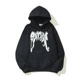 Kanye West Sunday Service Hoodie Autumn And Winter Skull Hat Velvet Padded Hooded Sweatshirt