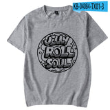 Jelly Roll T Shirt Jelly Roll Name Printed Round Neck Men And Women Same Style
