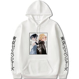 Anime Hoddies Tokyo Revengers Anime Long Sleeve Print Sweatshirt