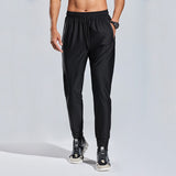 Sweat Wicking Pants Ice Silk Sports Breathable Fitness Ankle Banded Printing