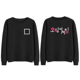 Squid Game Costume Men's and Women's round Neck Sweater
