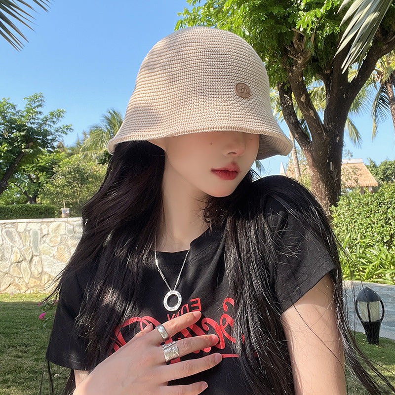 Women Bucket Hat Bucket Hat Sun Protection Sunshade Fisherman
