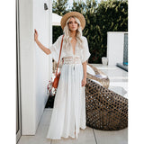 Coachella Music Festival Outfits Air Clothes Loose and Elegant Cardigan Beach Dress