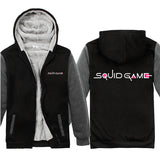 Squid Game Costume round Six Printed Thickening Sweatshirt