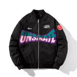 Varsity Jacket Baseball Uniform Women'S Spring Multicolor Jacket Men'S Hooded