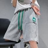 Men White Shorts Sports Shorts Summer Loose Shorts Sports Casual