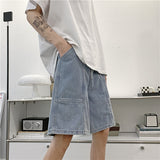 Men Denim Shorts Men's Summer