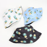 Bucket Hat Fishing Cap Cotton Print Fisherman Hat Printing Casual Sun Hat Sun Hat