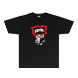 Ice Cream Running Dog T Shirt Loose Printed Audio Rap T-shirt