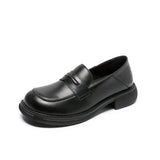 Mary Jane Shoes Spring Casual Able Leather Shoes For Women