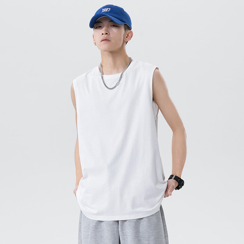 Moisture Wicking Tank Top Cotton Vest Men's Sleeveless