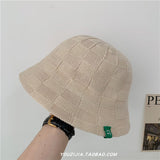 Women Bucket Hat Cutout Breathable Sun Protection Fisherman