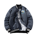 Varsity Jacket Autumn And Winter Baseball Uniform Astronaut Jacket Women