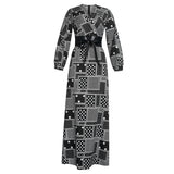 African Dashiki Dress Patchwork Long Dress plus Size Women's Clothing