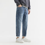 Men Jeans Straight Jeans All-Match Casual