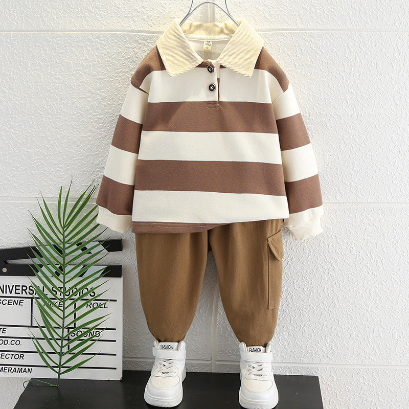 Toddler Boys Sweater Boys Autumn Clothing Spring and Autumn Children's Clothing