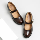 Mary Jane Shoes Spring Leather Shoes Women'S Uniform College Style Women'S Shoes