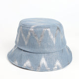 Bucket Hat Fishing Cap Cotton Print Fisherman Hat Printing Bucket Hat Female Fashion Casual