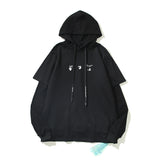 off White Hoodie Hoodie Sweater Ow Men's and Women's Loose Coat