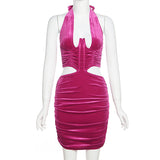 Music Festivals Rave Outfits Dress Winter Women's Clothing Fashion Sexy Slim Dress