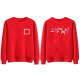 Squid Game Costume Men's and Women's round Neck Sweater