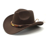 Beth Dutton Hat Western Cowboy Top Hat for Men Women Couples' Cap Felt Cap