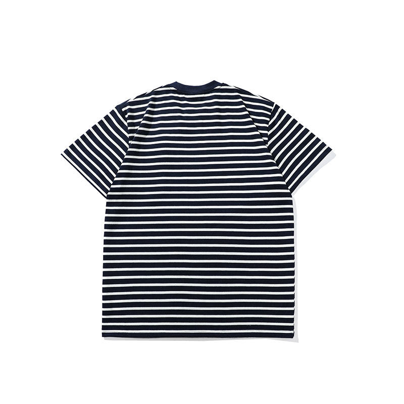 Men T Shitrs Striped Print