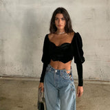 Coachella Music Festival Outfits Jeans High Waist Retro Loose Casual Straight-Leg