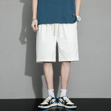 Men 'S White Shorts Summer Loose Sports And Leisure