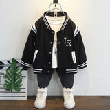 Toddler Boys Jackets Boys' Jacket Spring and Autumn Baseball Uniform