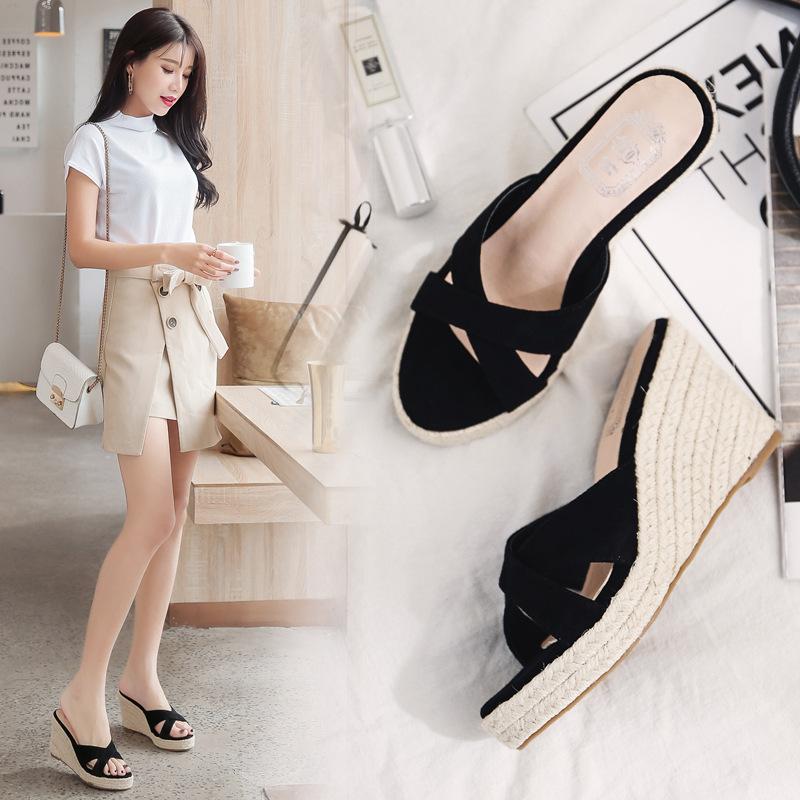 Platform Heels for Women Summer Slippers Women