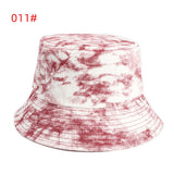 Bucket Hat Fishing Cap Cotton Print Fisherman Hat Bucket Hat Fashion Color Gradual Sun Hat