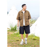 Men Shirts Half-Sleeve Shirt