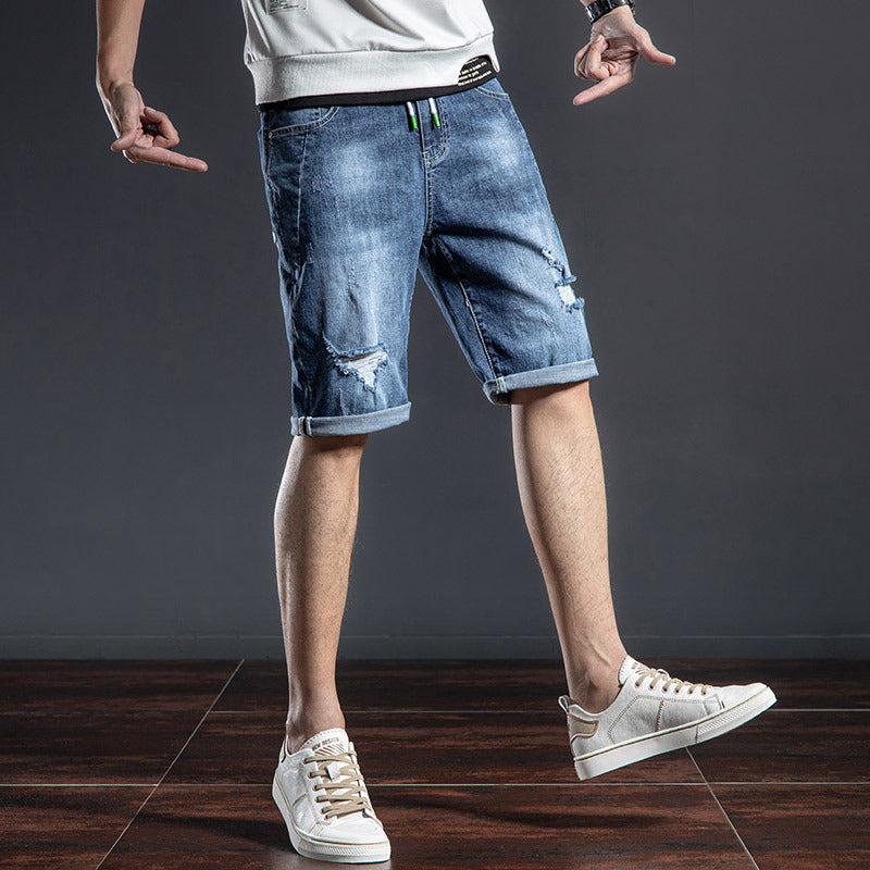 Men Jorts Men's Summer plus Size Pants