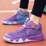 Basketball Shoes Men's High-Top Mesh Basketball Shoes Outdoor Casual Sneakers