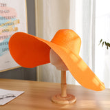 Big Hats Women's Korean-Style Casual Beach Hat Straw Hat