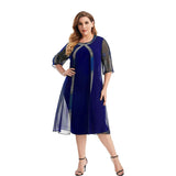 African Dashiki Dress Summer Women's Slim Fit Fashion Dress