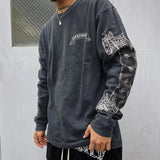 Askyurself T Shirt Printed Long Sleeve T-shirt for Men and Women