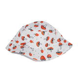 Mushroom Hat Spring and Summer Hat Female Cute Mushroom Pattern Hat Sun-Proof Basin Hat Outdoor Leisure