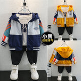 Toddler Boys Jackets Boys' Coat Spring and Autumn Fashion Hooded