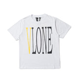 Vlone T Shirt Men'S And Women'S Loose Couple Plus Size Retro Short Sleeved Tshirt Vlone
