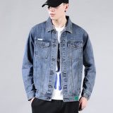 Men Denim Jackets Men's Autumn Coat Jacket